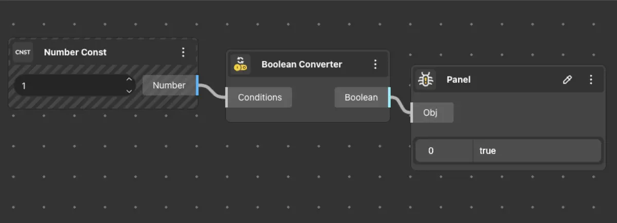 Boolean Converter Use