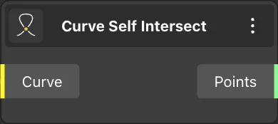 Curve Self Intersect