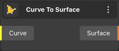 Curve To Surface
