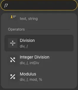 Division Set