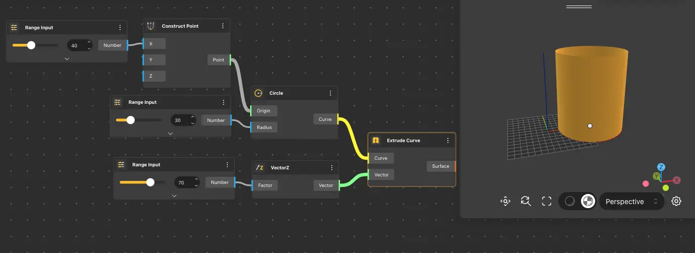 Extrude Curve Use