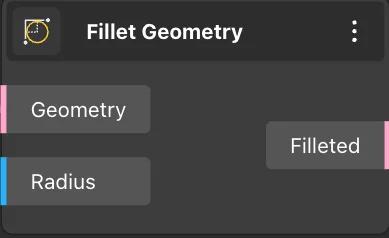 Fillet Geometry