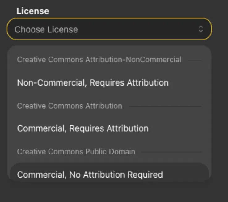 License Options
