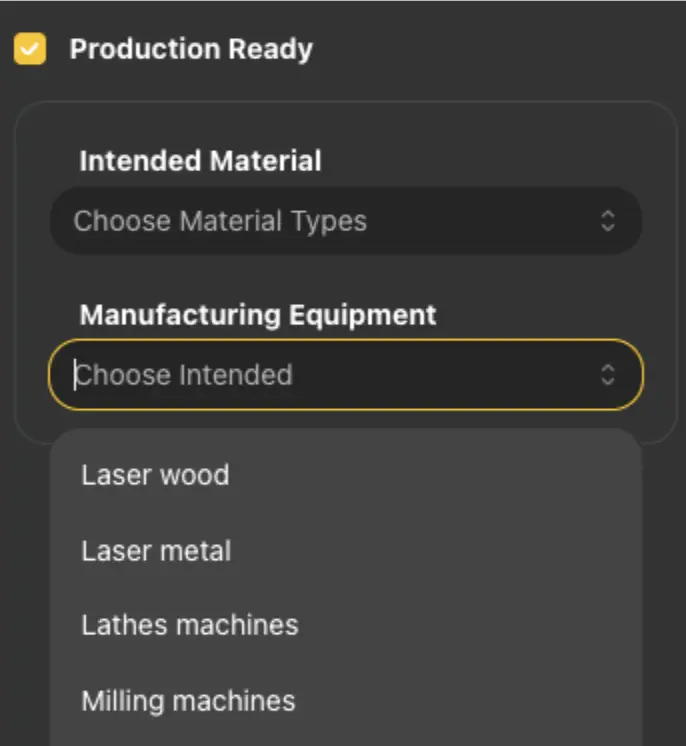 Manufacturing Equipment