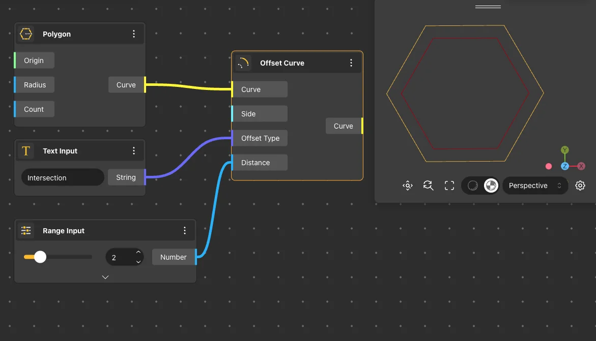 Offset Curve Use