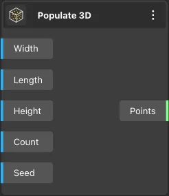 Populate 3D