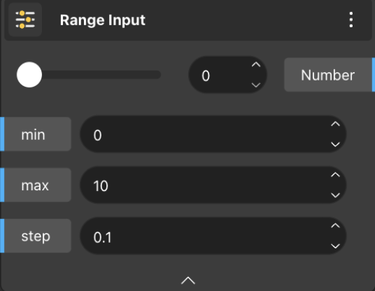 Range Input