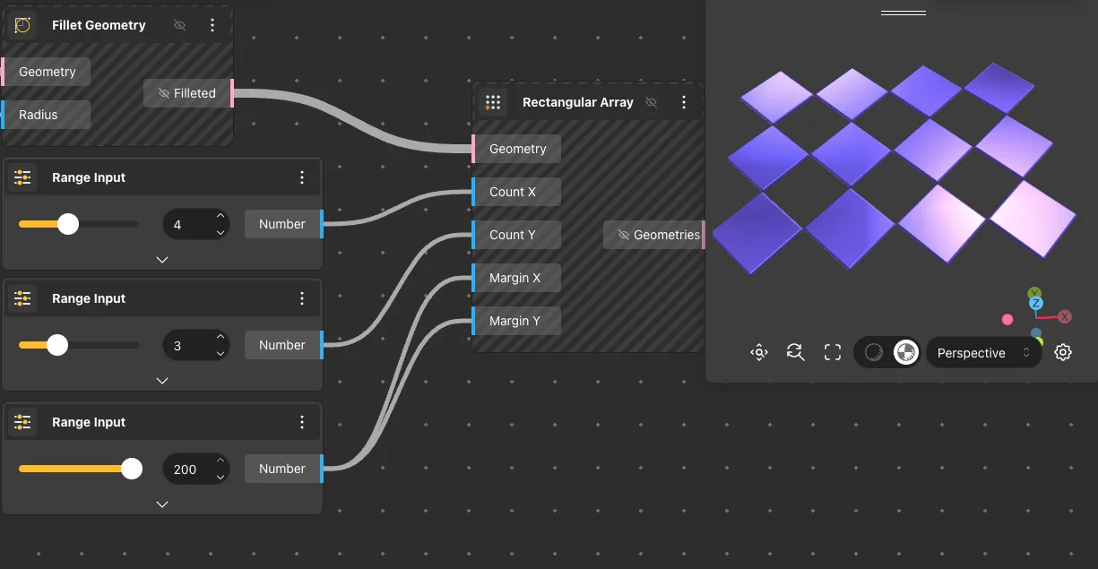 Rectangular Array Use