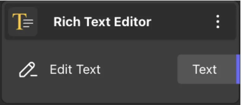 Rich Text Editor