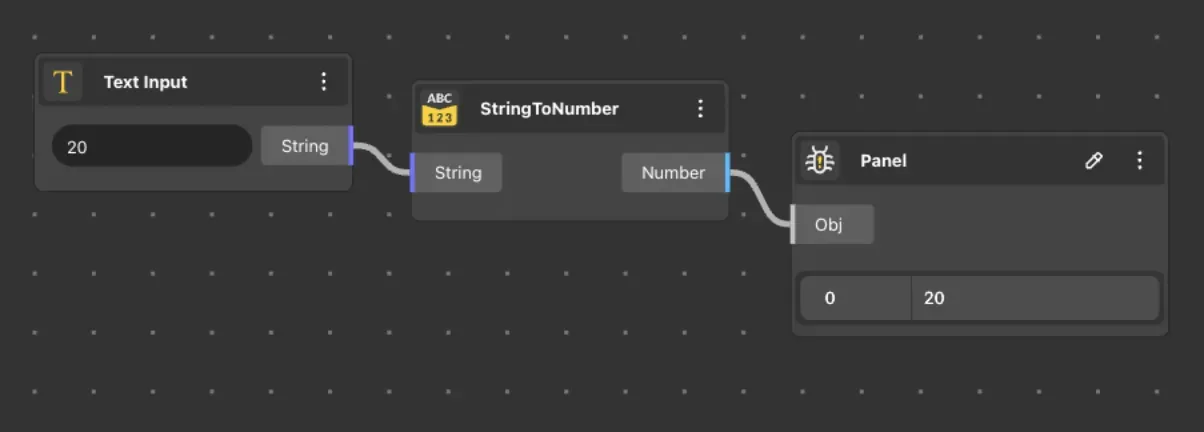 StringToNumber usage