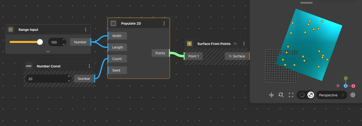 Surface From Points Use