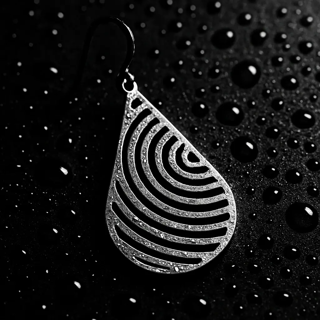 Spiral Cutout Earring - 4