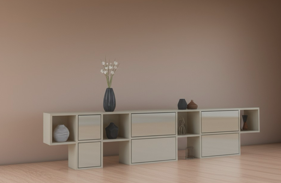 Geometric Wall Storage  - 1