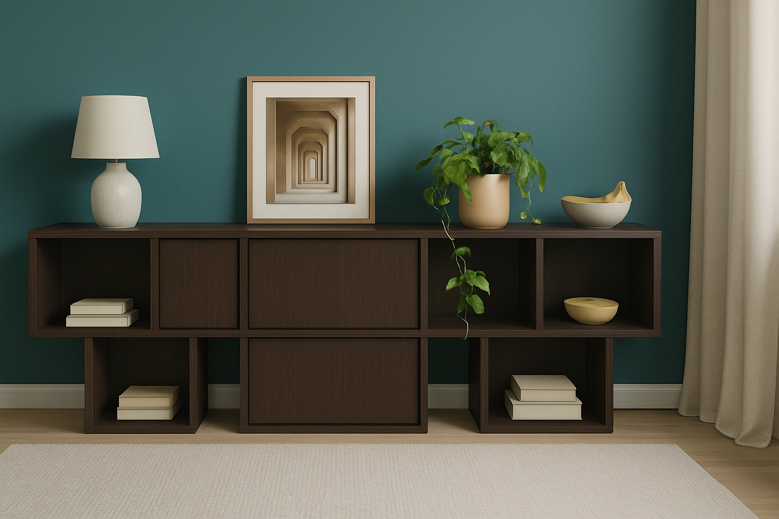 Geometric Wall Storage  - 4
