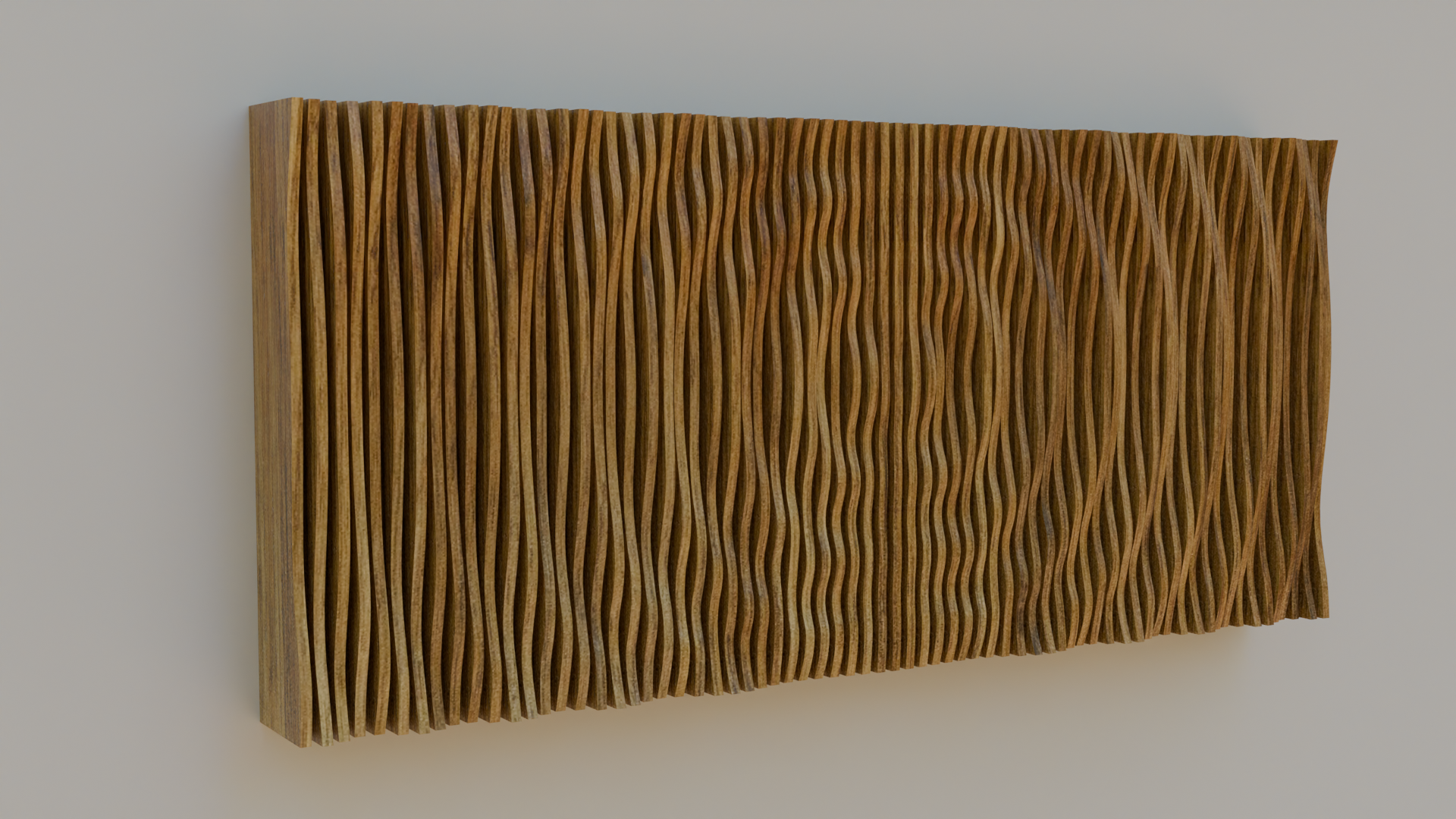 Acoustic wall panel with attractor logic - 0