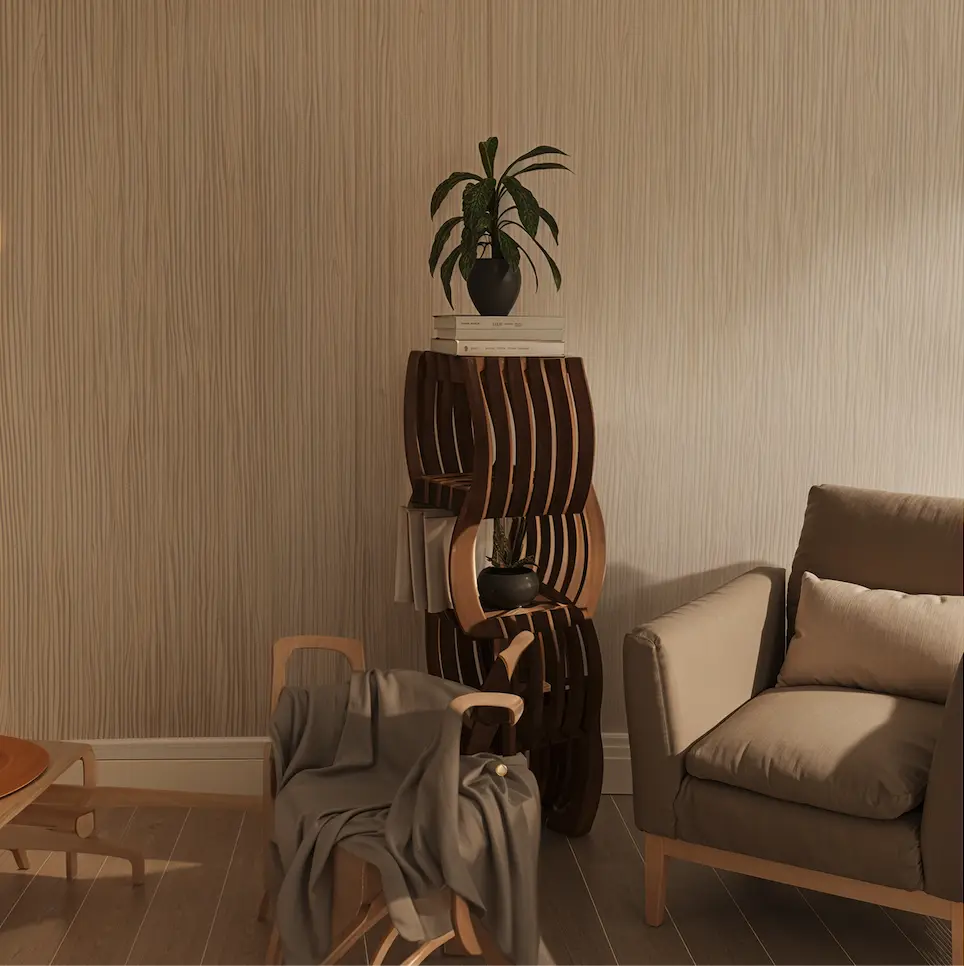 Parametric Wooden shelf - 3