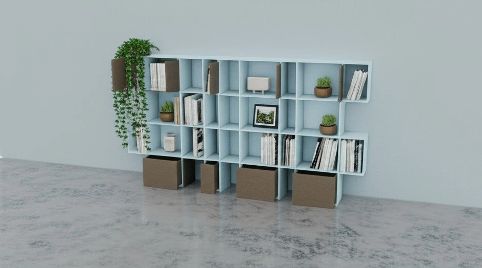 GridHash Modular Shelf - 3