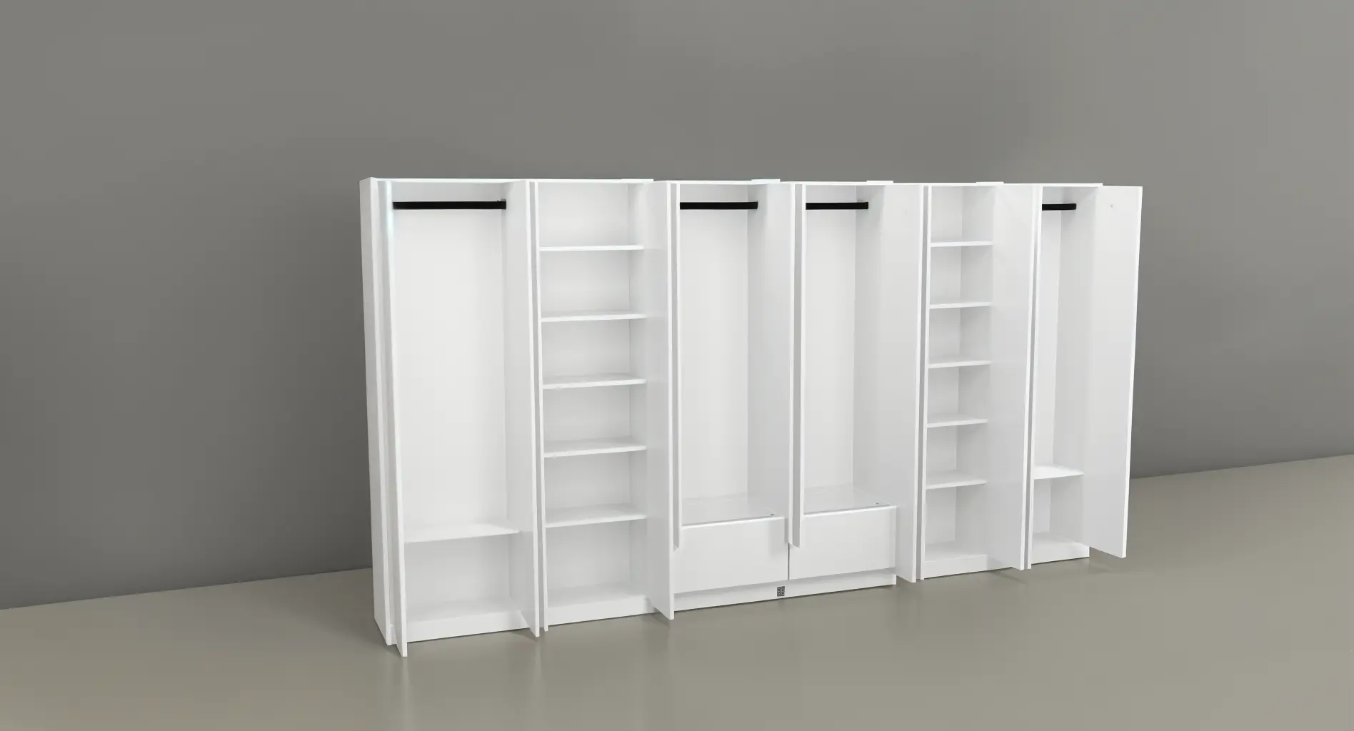ModuLine Wardrobe System - 1
