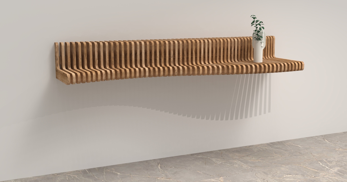 Parametric Wave Shelf - 0