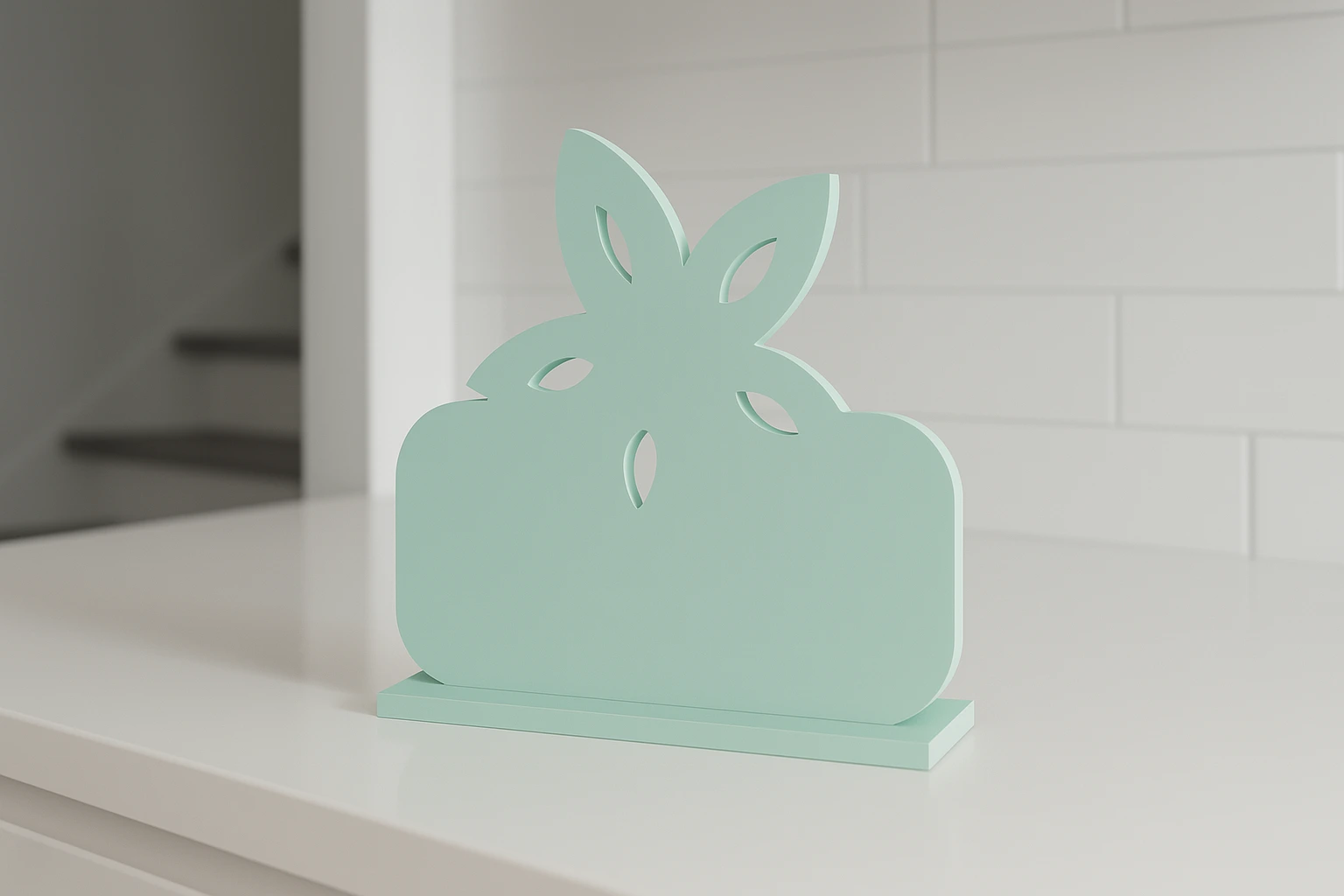Wooden Napkin Holder - 7