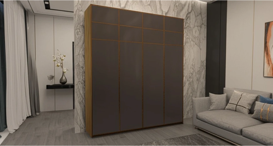 Modular Wooden Wardrobe Design - 1