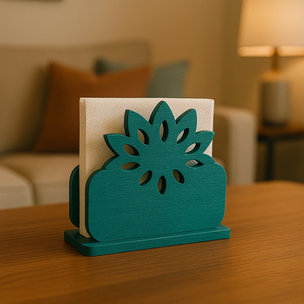 Wooden Napkin Holder - 0