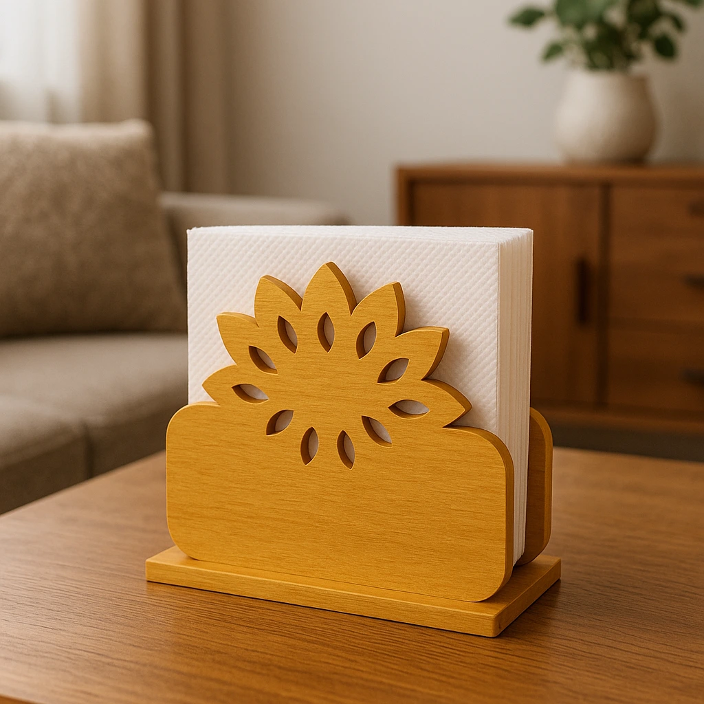 Wooden Napkin Holder - 2