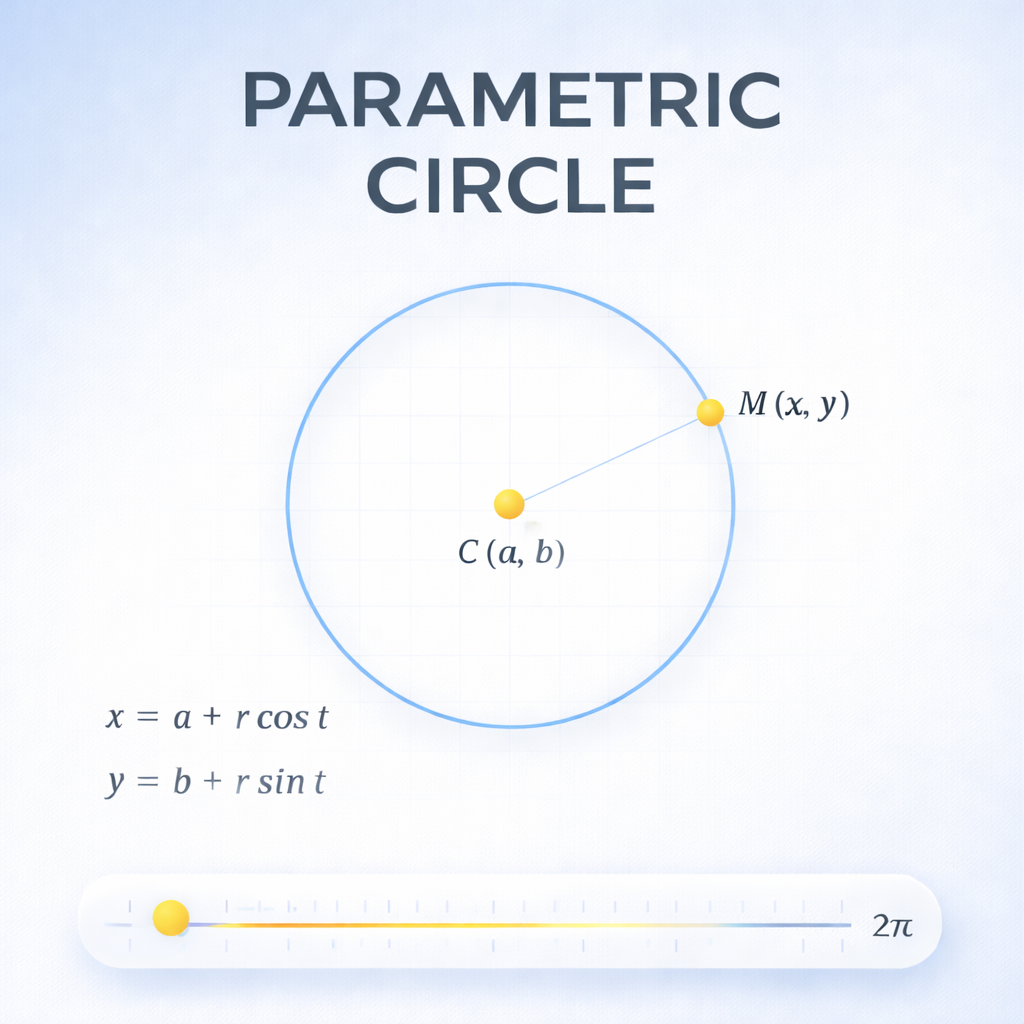 Parametric Circle - Customize and download the 3D model