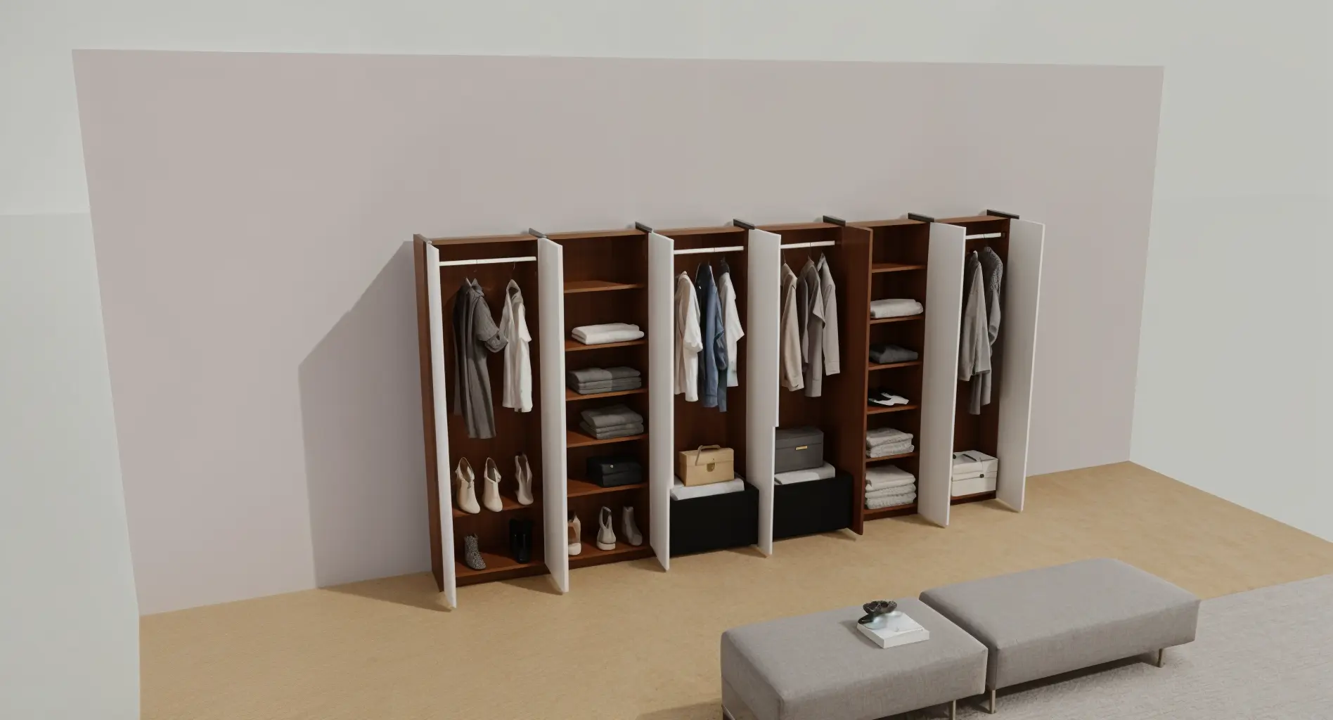 ModuLine Wardrobe System - 3