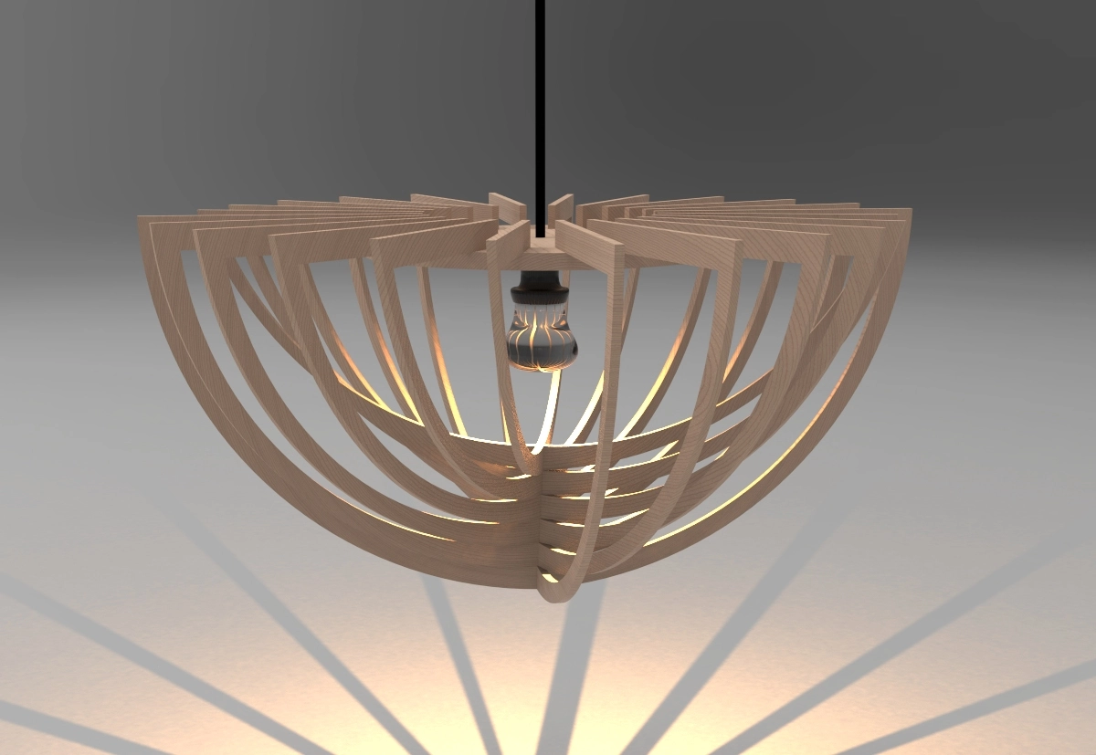 Ripple Arc Chandelier - 0