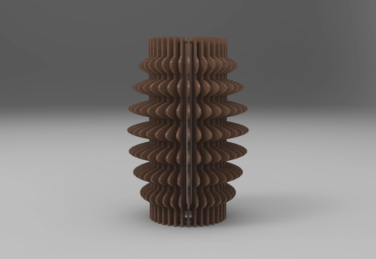 Rippled Harmony Vase - 0