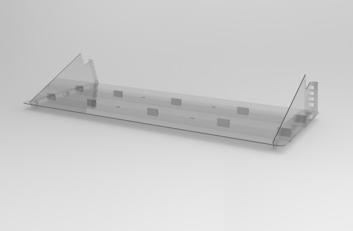 Air Conditioner Deflector: 3D Parametric Model - 0