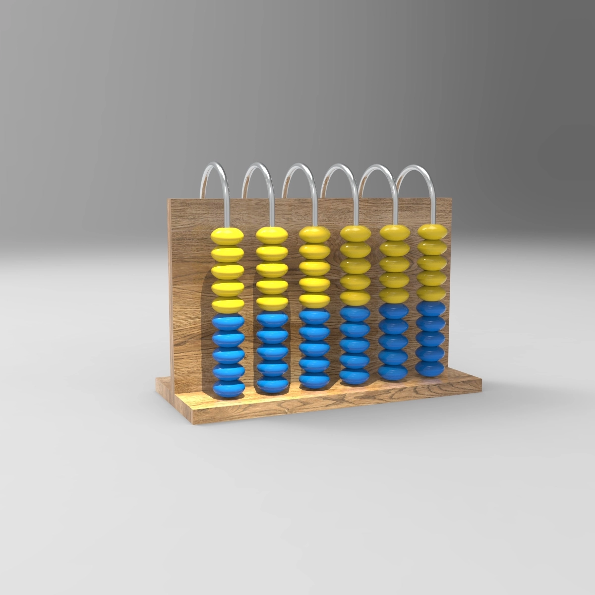 Abacus 3D Parametric Model - 0