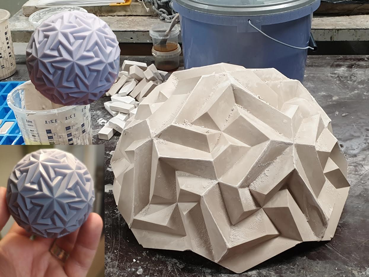 Polyhedra sculpture - 0