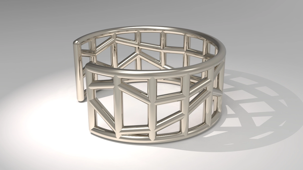 Bracelet 3D Parametric Model - 0