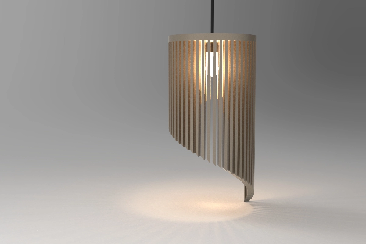 Lamp 3D Parametric Model - 0