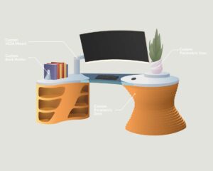 First 2D/3D parametric models shop