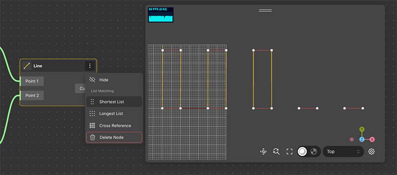 Shortest list in BeeGraphy Parametric