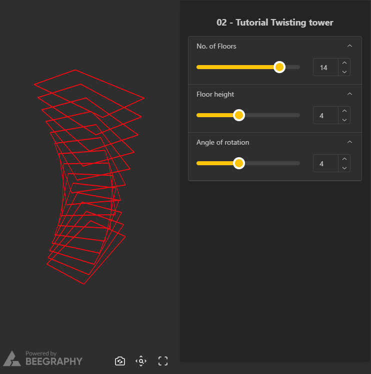 BeeGraphy Tutorial 02 - Twisting Tower.