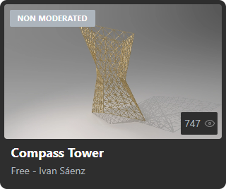 Compass Tower by Ivan Sáenz