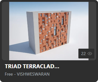 TRIAD TERRACLAD ARCHITECTURAL FACADE by VISHWESWARAN