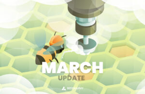 BEEGRAPHY UPDATES COVER IMAGE FOR MARCH
