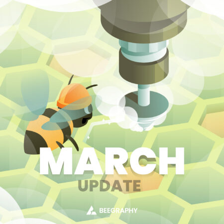 BEEGRAPHY UPDATES COVER IMAGE FOR MARCH
