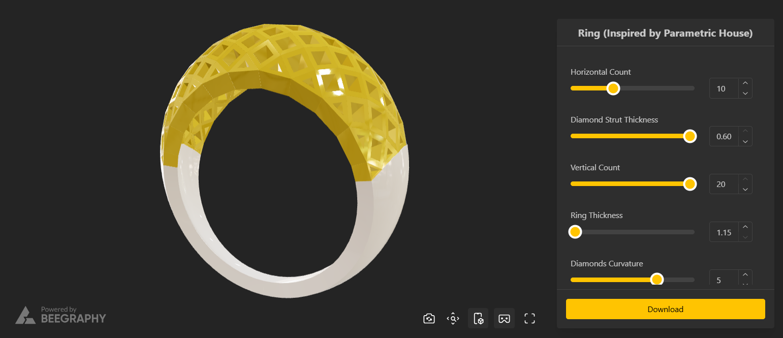 Parametric Ring Design