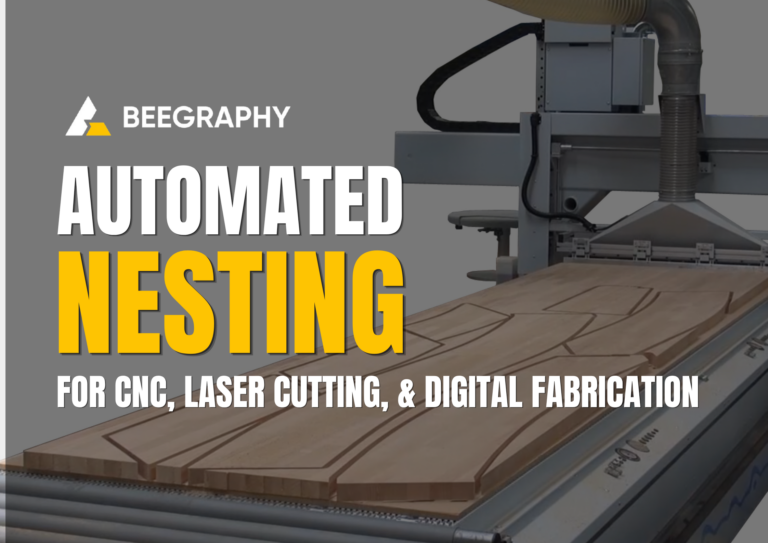 Automated Nesting for CNC, Laser Cutting, and Digital Fabrication