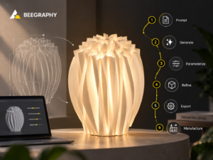Parametric design with AI: 6 simple steps to build a lamp