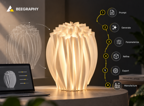 Parametric design with AI: 6 simple steps to build a lamp