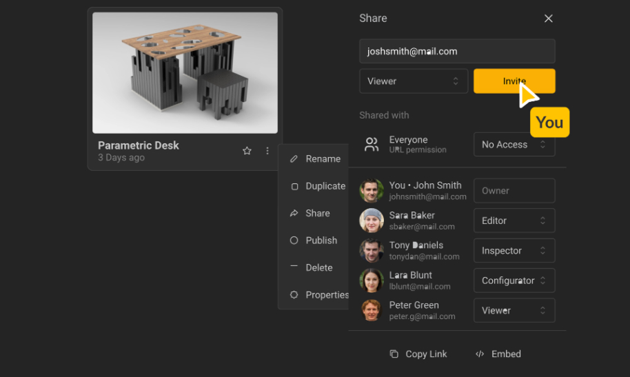 Real-time collaboration demo