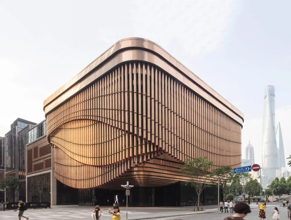 Heydar Aliyev Center cladding
